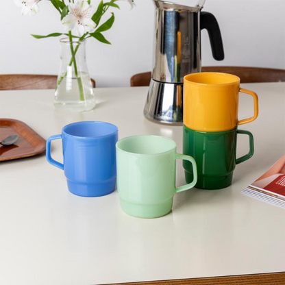 Glass Stacking Coffee Cup