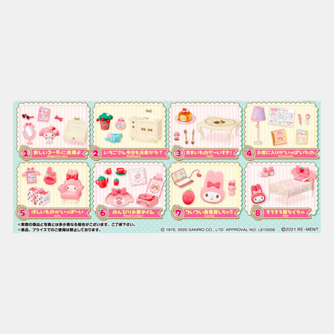 Sanrio My Melody Strawberry Room Blind Box