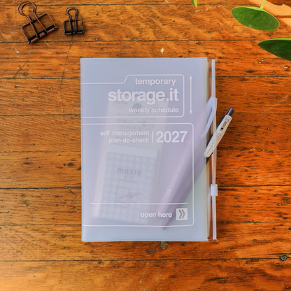 Purple B6 Storage.It 2027 Monthly Schedule