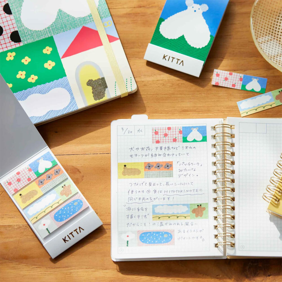 Dogs + Flowers Washi Tape Set