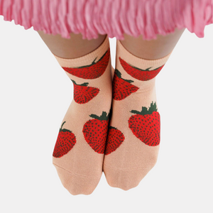 Strawberry Crew Sock