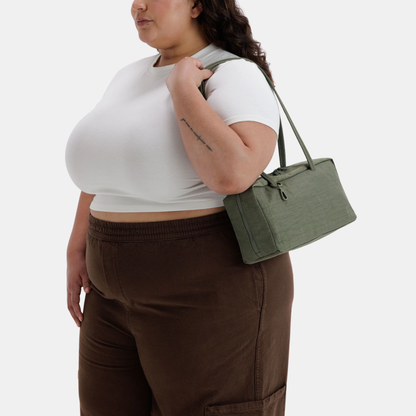 Caper Nylon Bowler Bag