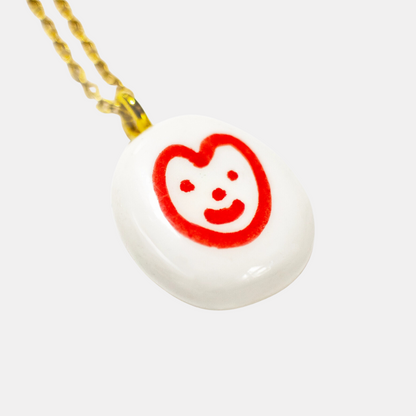 Smiley Heart Necklace