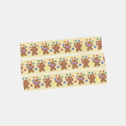 Circus Teddies Washi Tape
