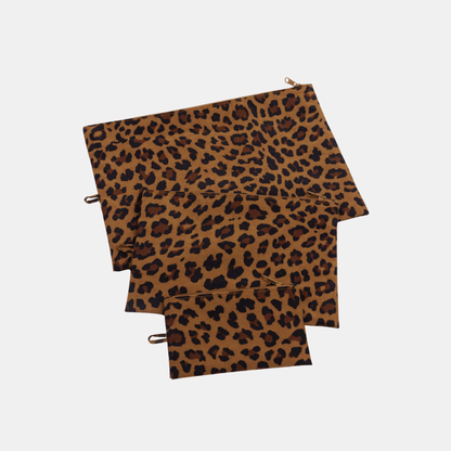 Leopard Go Pouch Set