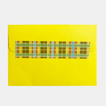 Warm Plaid Washi Tape