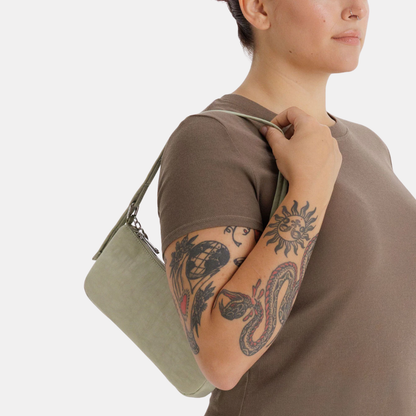 Celadon Nylon Pochette
