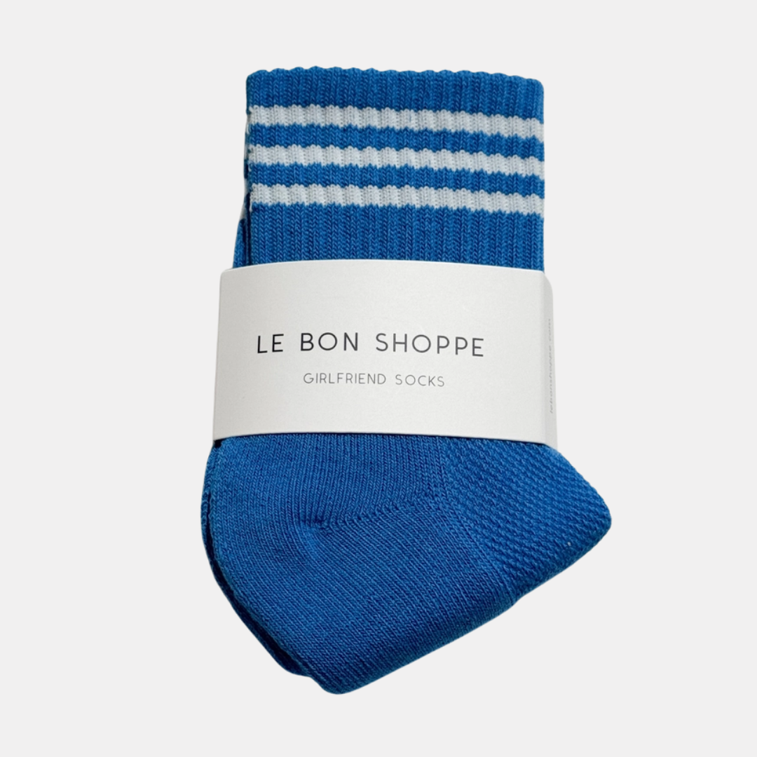 Royal Blue Girlfriend Socks