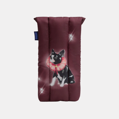 Fancy Dogs Puffy Glasses Sleeve