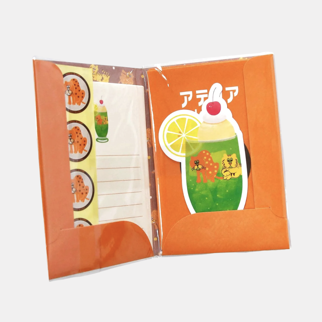 Aderia Retro Zoo Mates Mini Letter Set