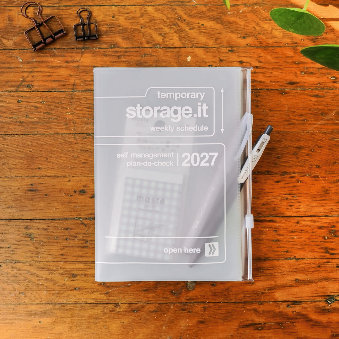 Clear B6 Storage.It 2027 Monthly Schedule