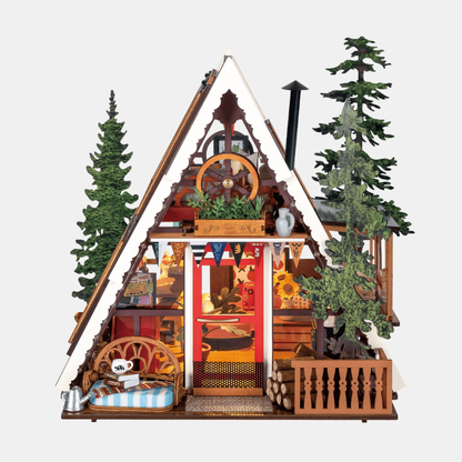 A-Frame Cabin DIY Miniature Kit