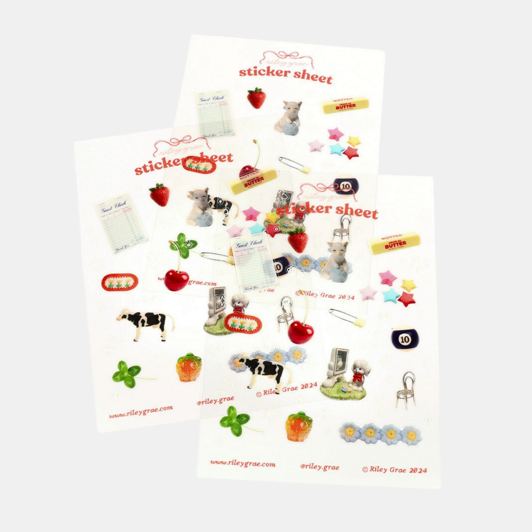 Treasures Sticker Sheet