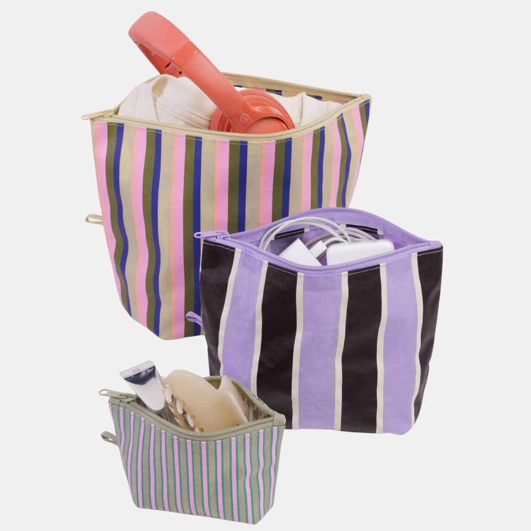 Candy Shop Stripes Go Pouch Set