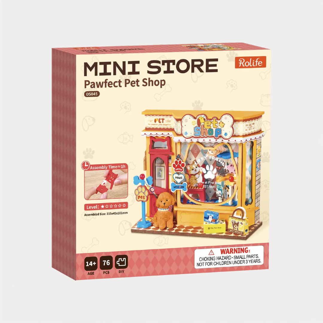 Pawfect Pet Shop DIY Miniature Kit