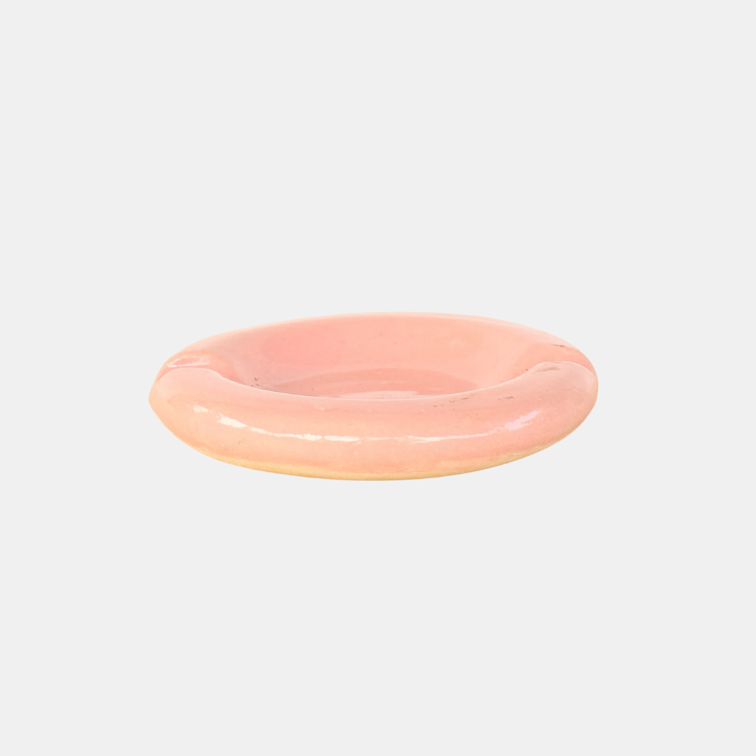 Pink Ceramic Bubble Ashtray