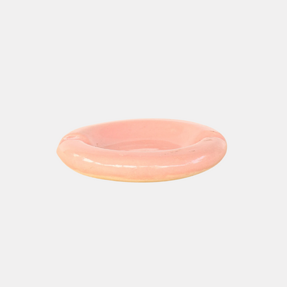 Pink Ceramic Bubble Ashtray