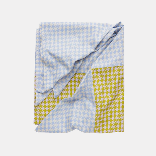 Pastel Pixel Gingham Giant Reusable Cloth