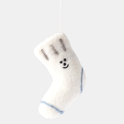 Sock Hanging Felt Ornament
