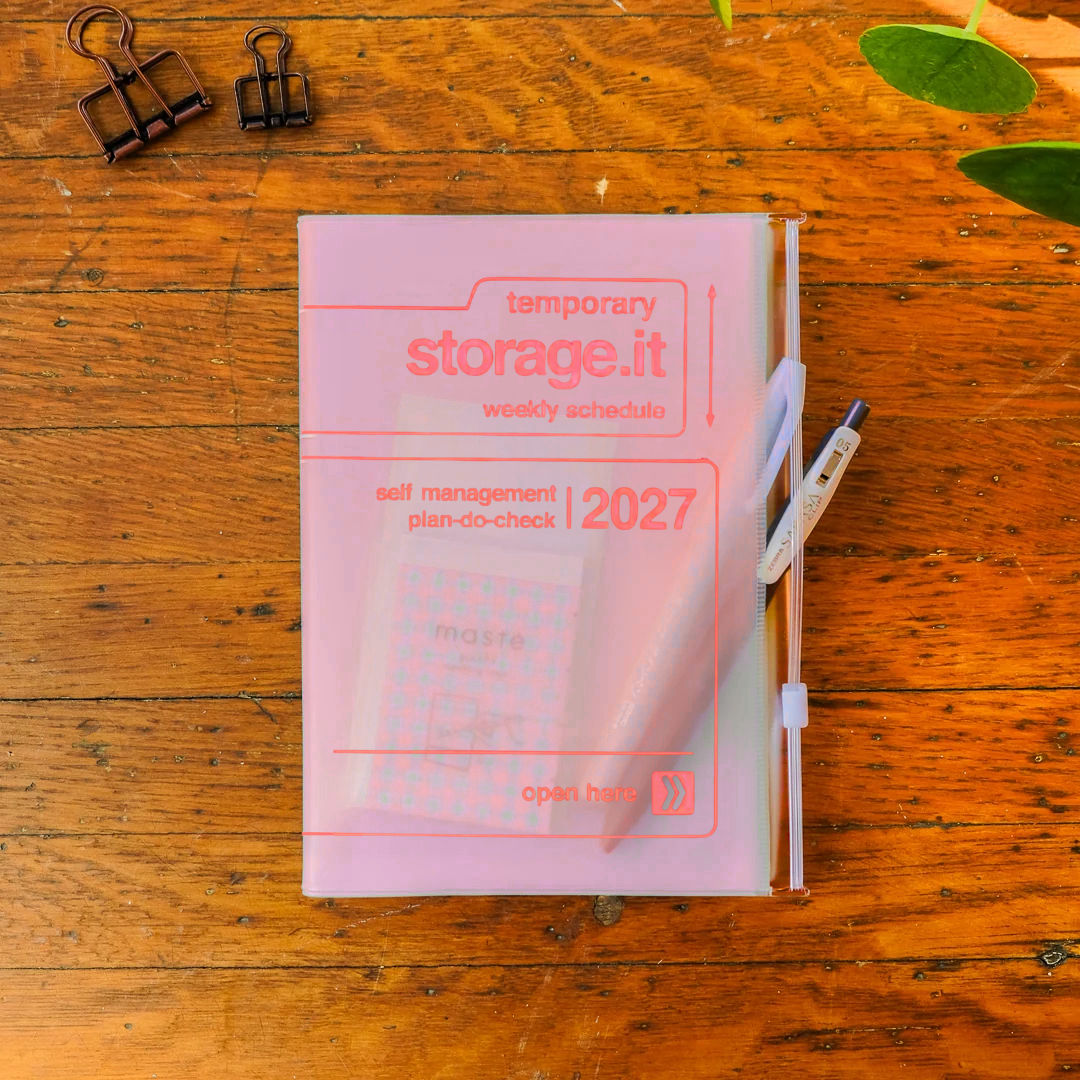Strawberry B6 Storage.It 2027 Monthly Schedule