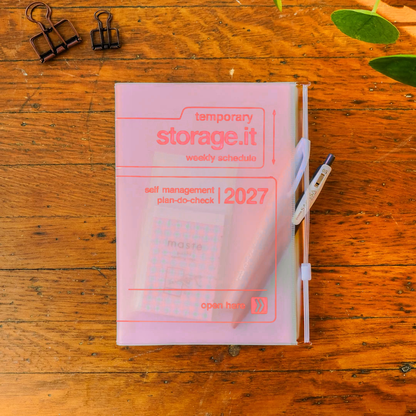 Strawberry B6 Storage.It 2027 Monthly Schedule
