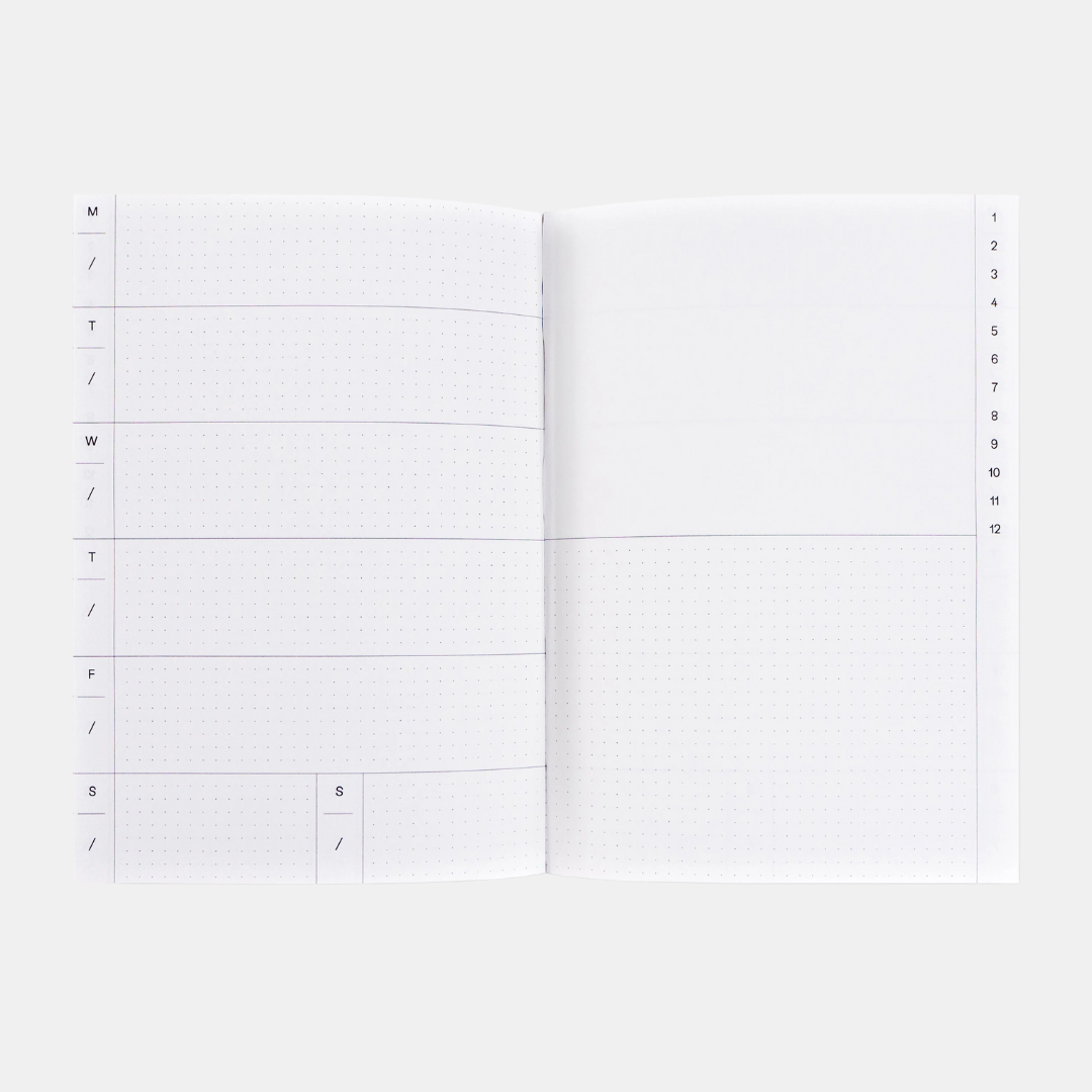 Celine A5 Undated Weekly Planner