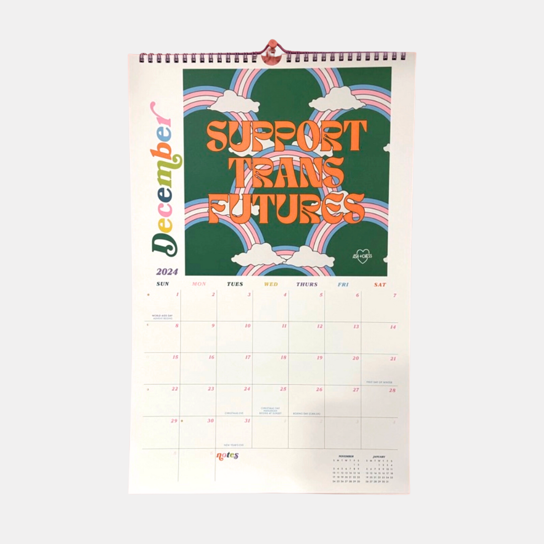18 Month Wall Calendar