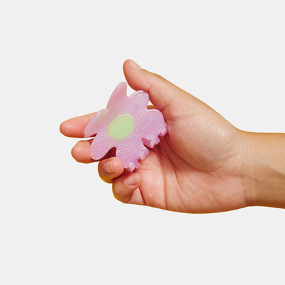 Shimmer Flower Hair Claw