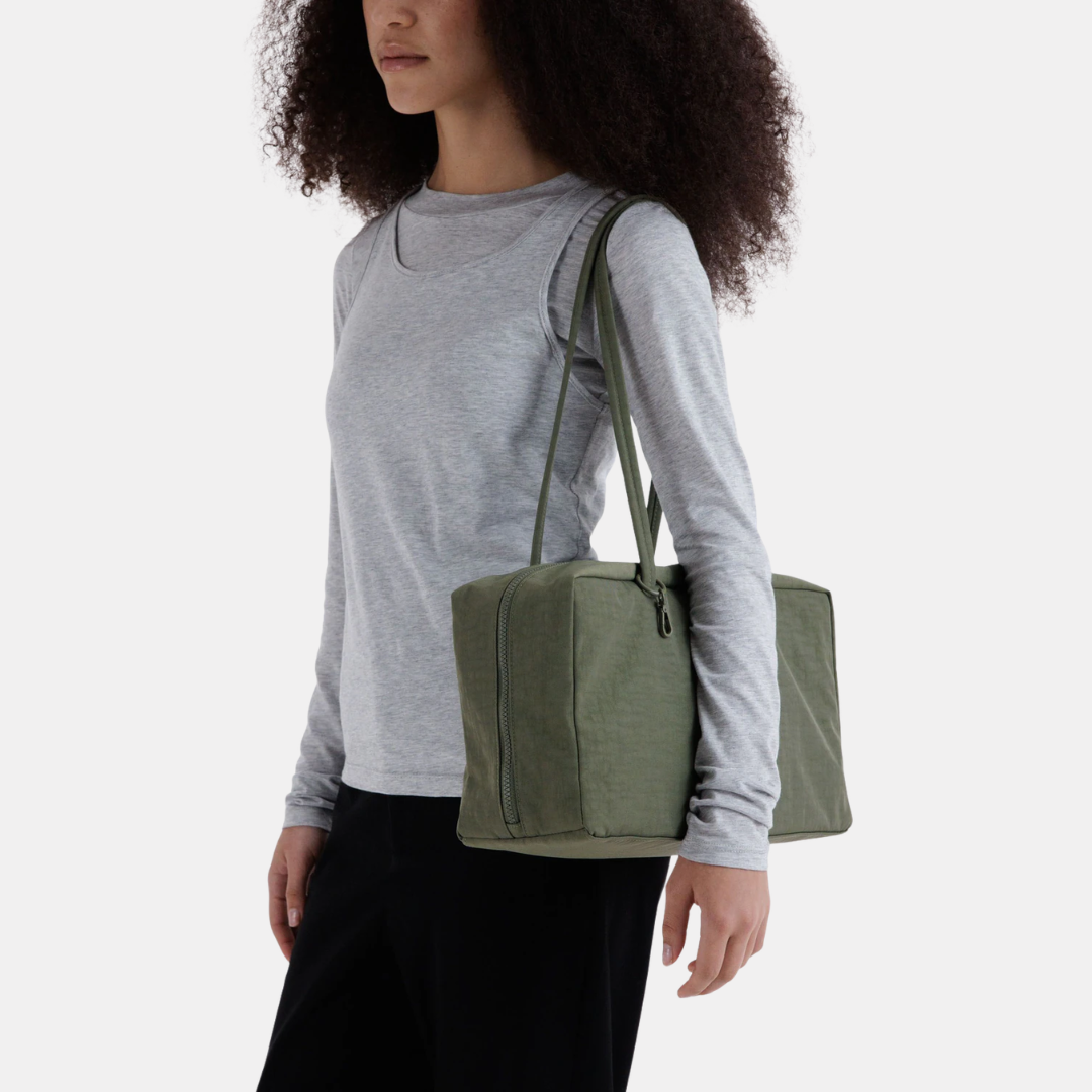 Caper Medium Nylon Bowler Bag
