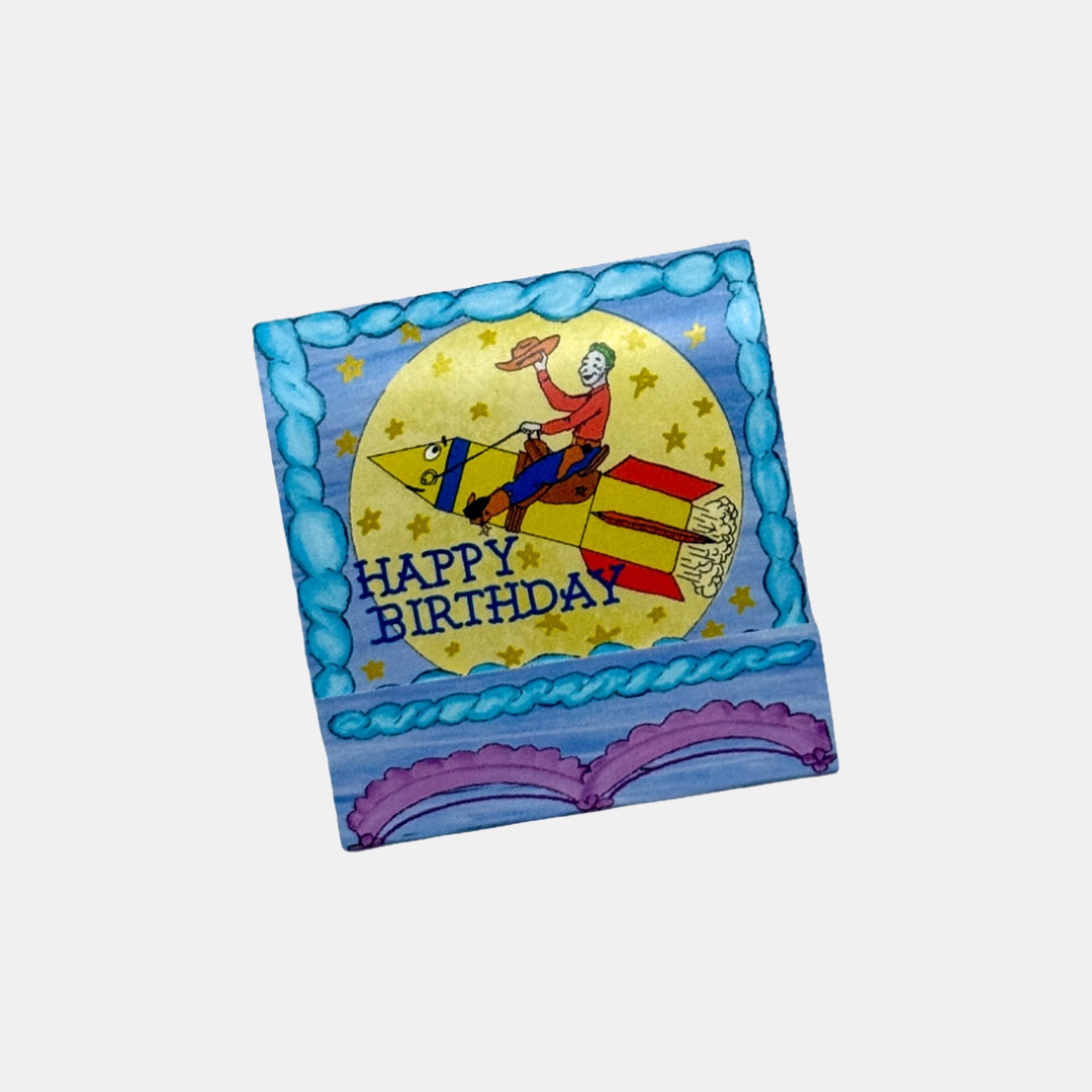 Birthday Cake Matchbook