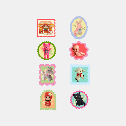 Toys Washi Flake Stickers