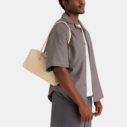 Custard Small Nylon Bowler Bag