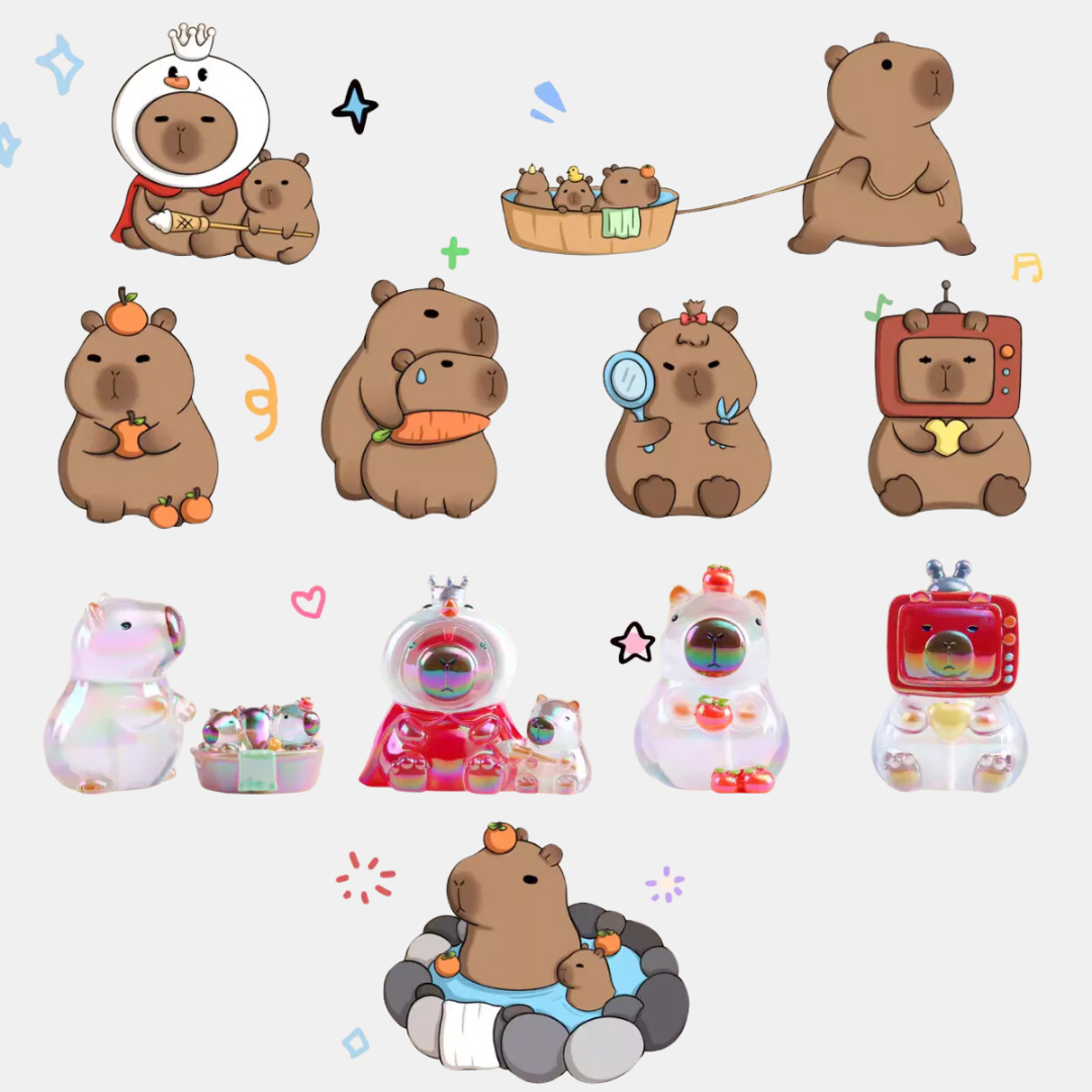 Little Bean Capybara Series Blind Box