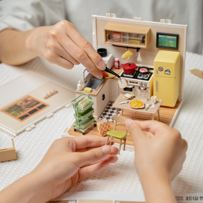 Happy Meals Kitchen DIY Miniature Kit