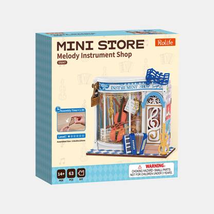 Melody Instrument Shop DIY Miniature Kit