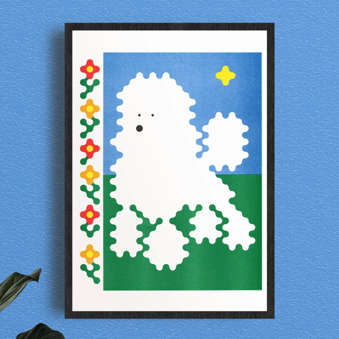 Poodle Print