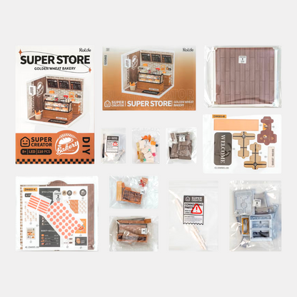 Golden Wheat Bakery DIY Miniature Kit