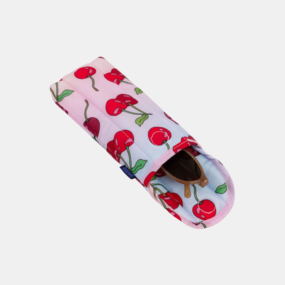Cherries Puffy Glasses Sleeve
