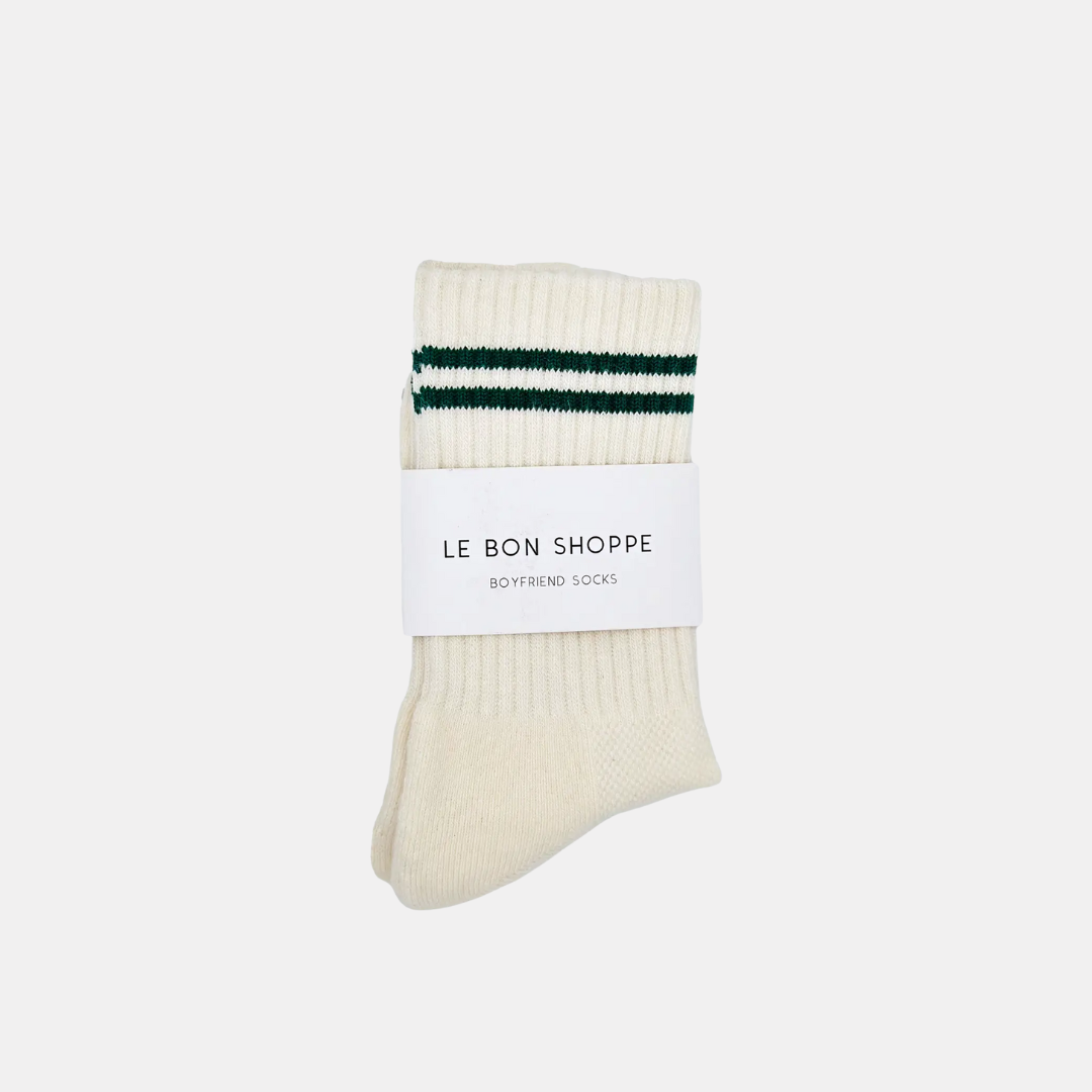 Parchment Boyfriend Socks