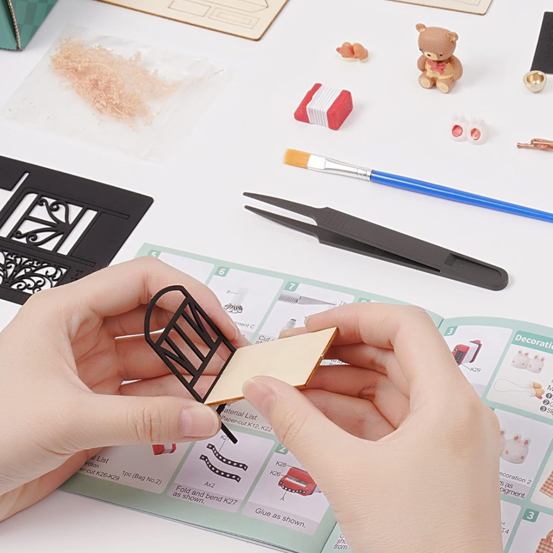 Tiny Sweet Dream Bedroom DIY Miniature Kit