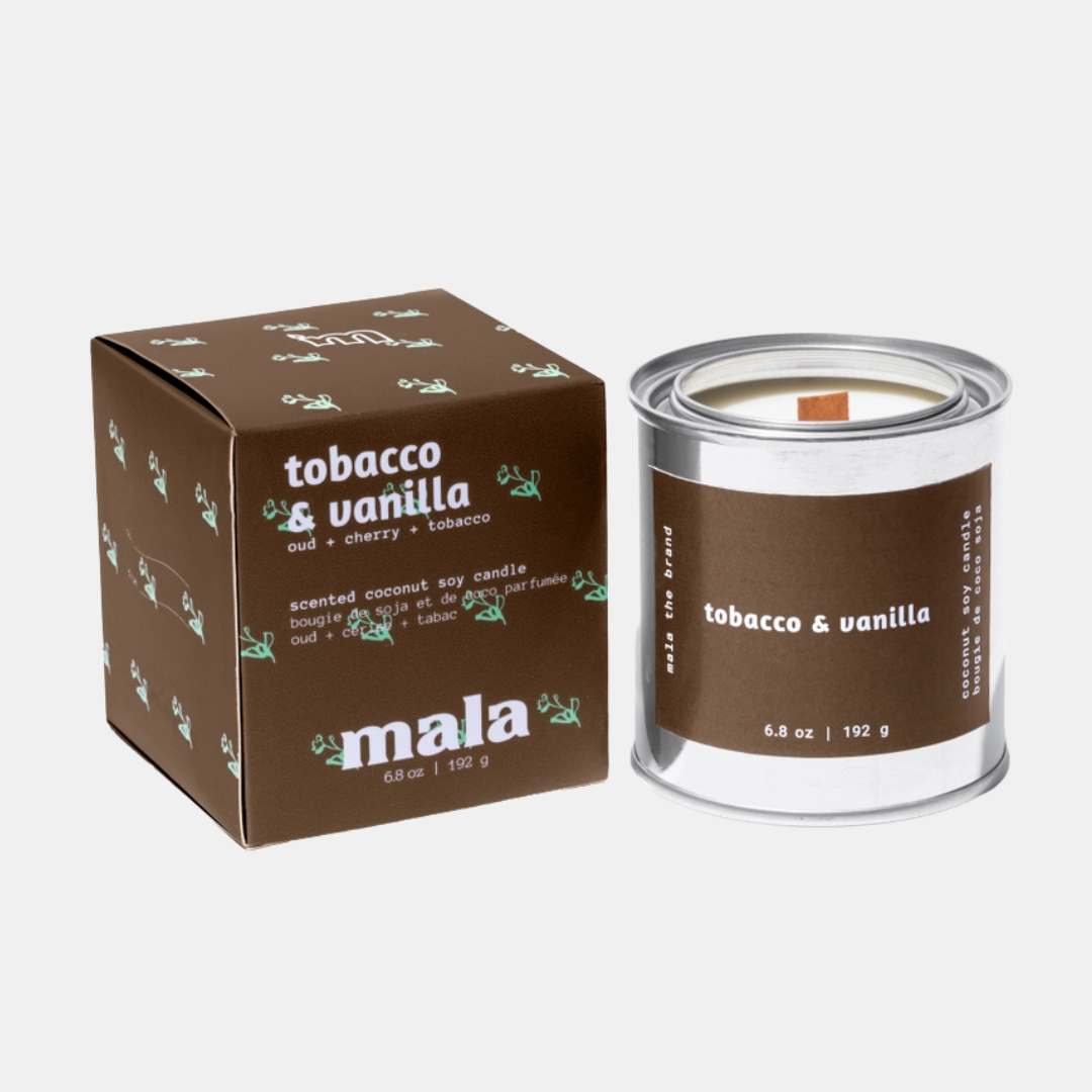 Tobacco + Vanilla Soy Candle