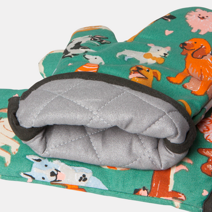 Pups Oven Mitt