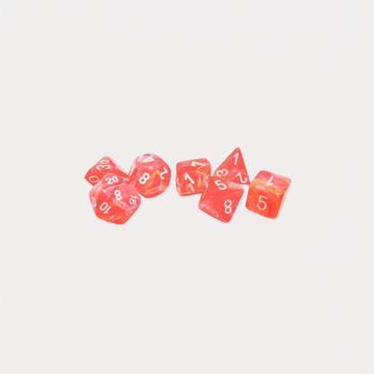 Festive Dahlia and White 7 Die Set