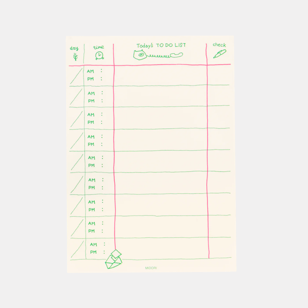 To-Do Memo Pad