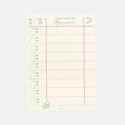 To-Do Memo Pad