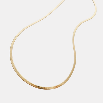 Gold Snake Chain Necklace