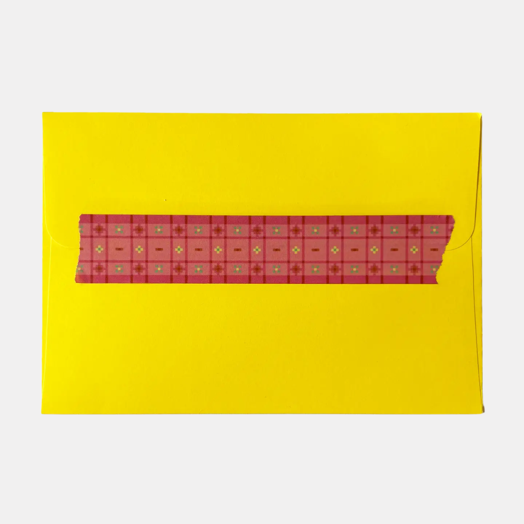 Pink Patterned Washi Tape