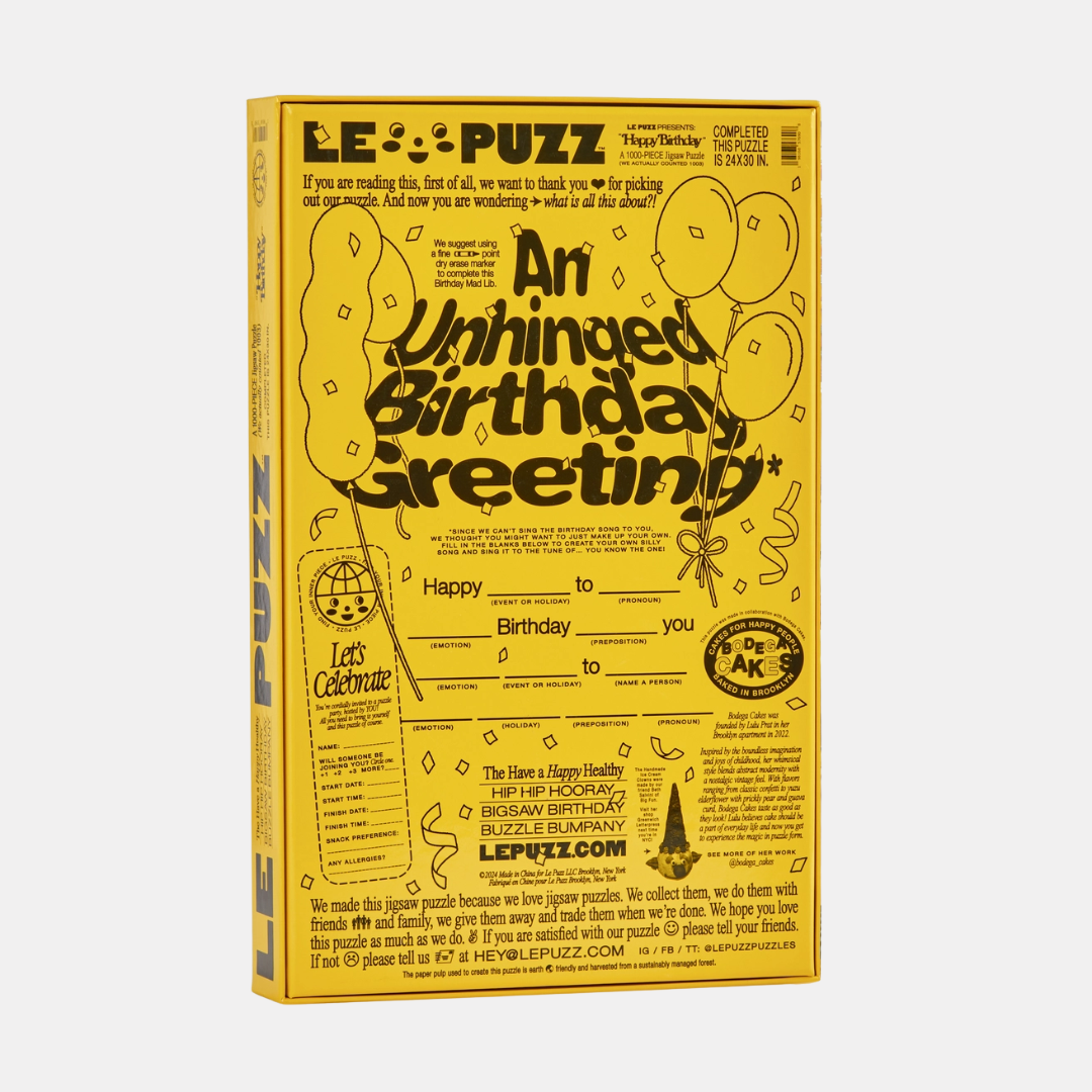 Happy Birthday Puzzle
