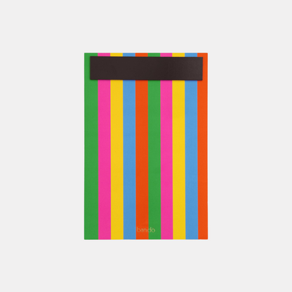 Colour Block Magnetic Shopping List
