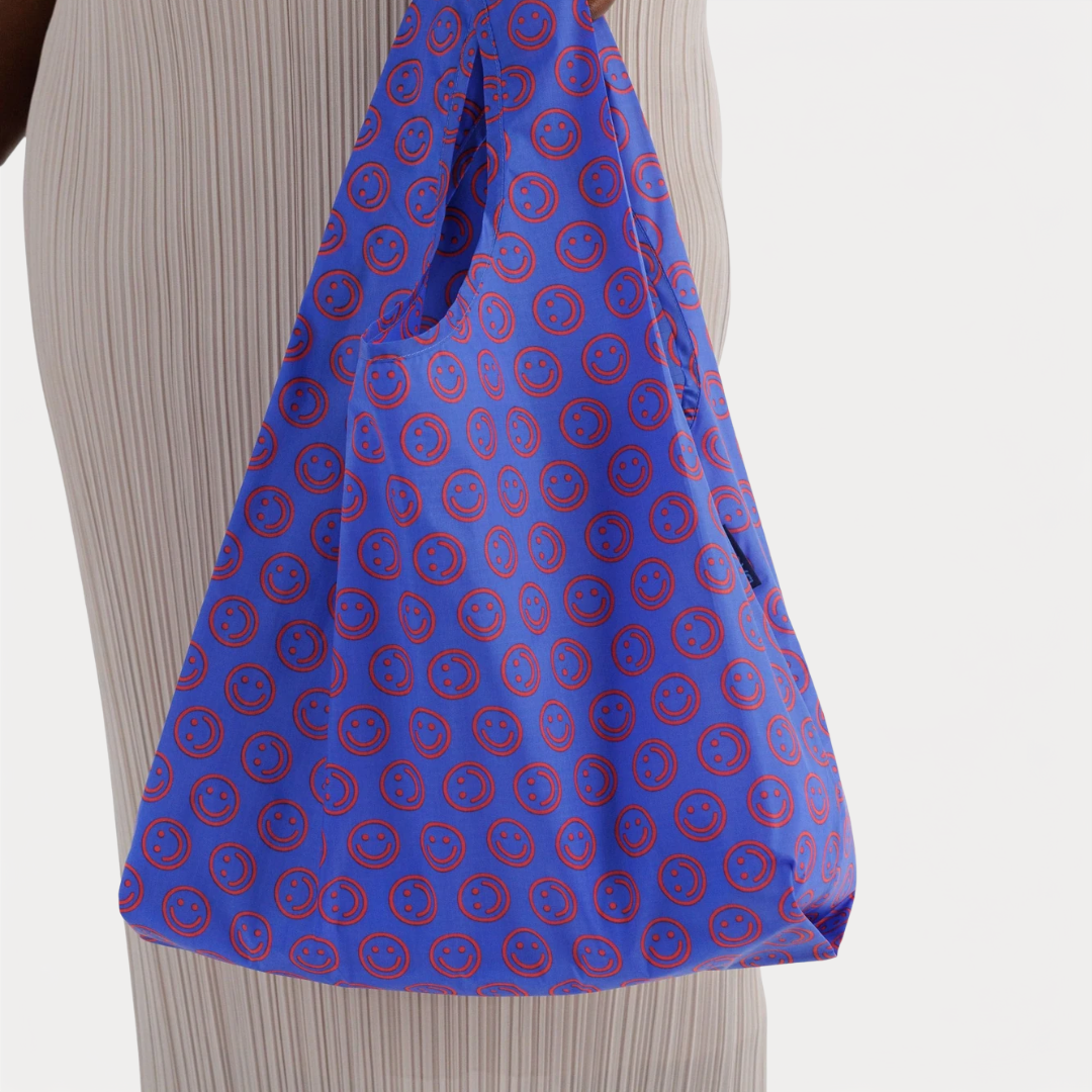 Mini Cobalt Happy Standard Baggu